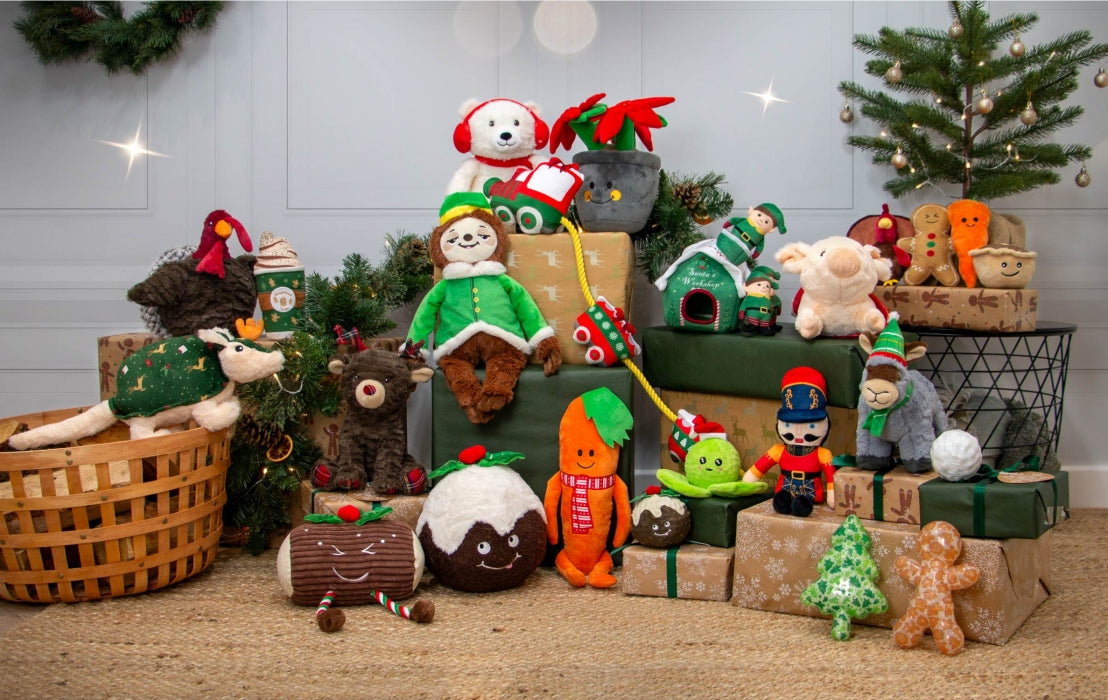 Henrietta Poinsettia Plush Toy by Ancol