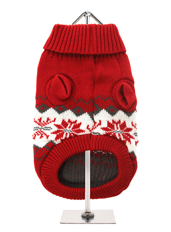 Red Snowflake Jumper