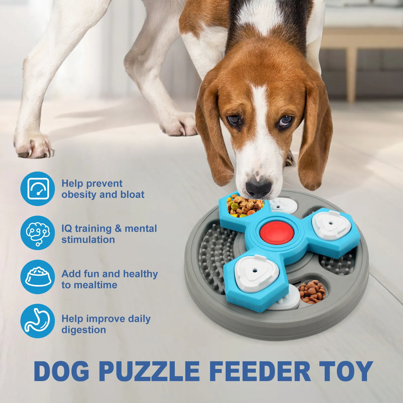 Dog Feeder to help slow down feeding