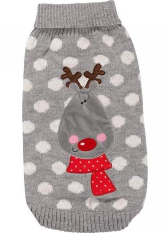 Festive Polka Rudolph Jumper from Zoon