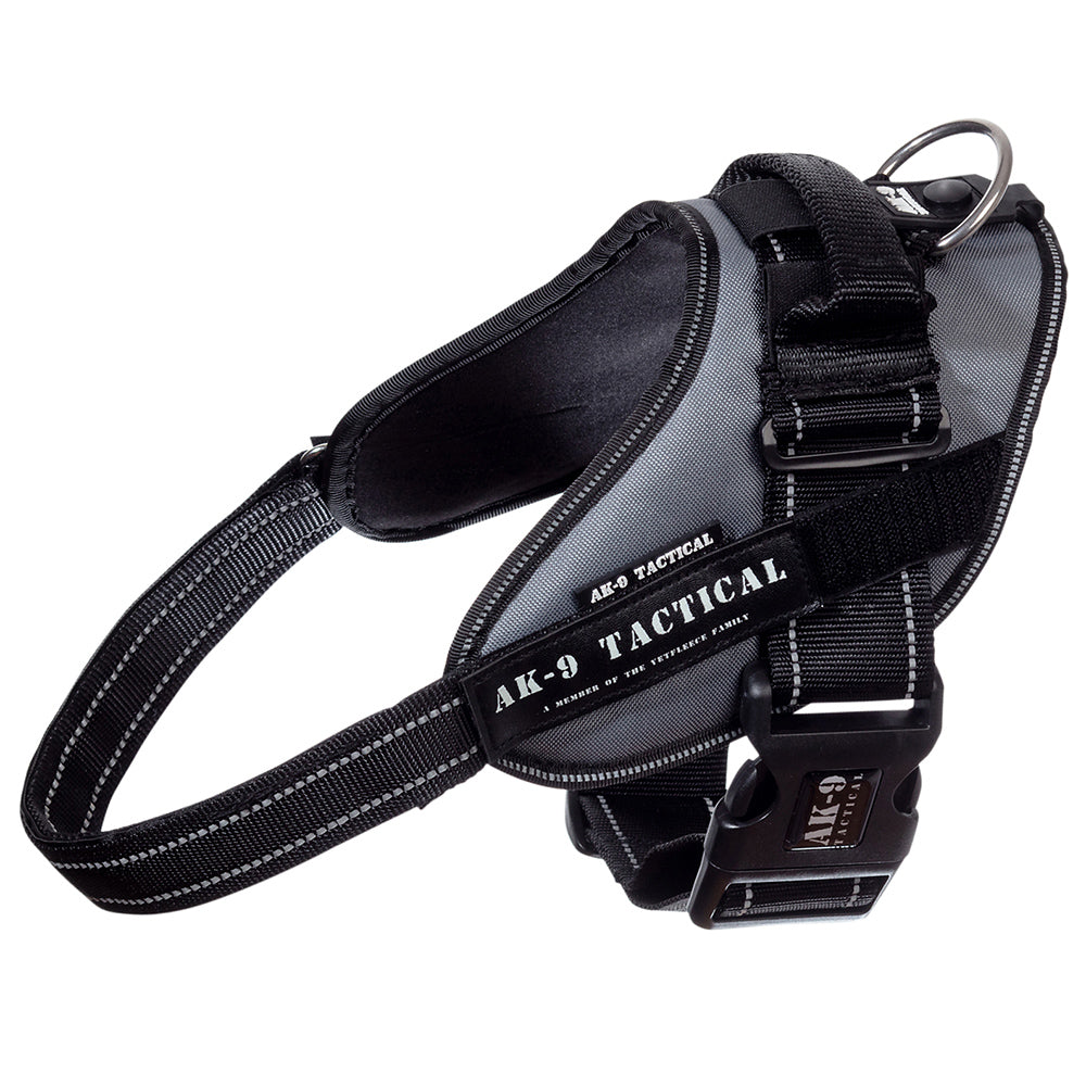AK-9 Tactical Dog Harness in Grey
