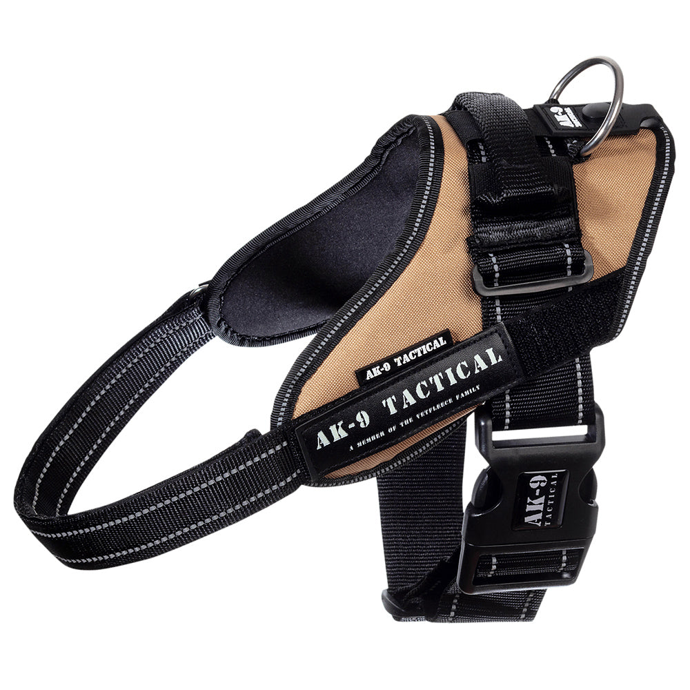 AK-9 Tactical Dog Harness in Khaki
