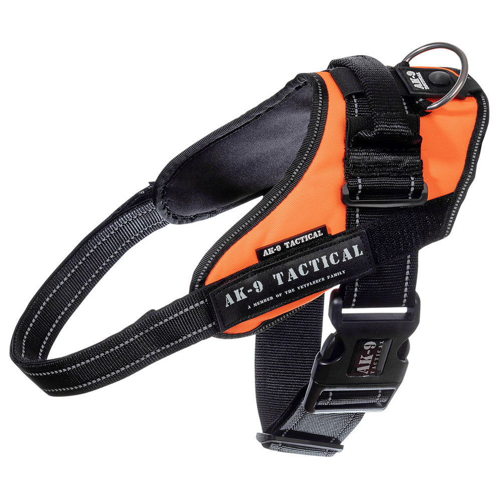 AK-9 Tactical Dog Harness in Orange