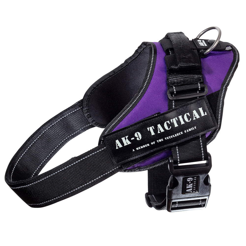 AK-9 Tactical Dog Harness in Purple