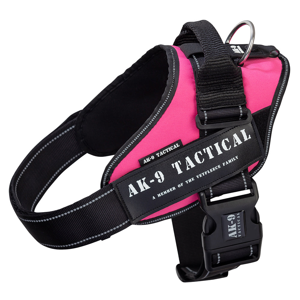 AK-9 Tactical Dog Harness in Pink