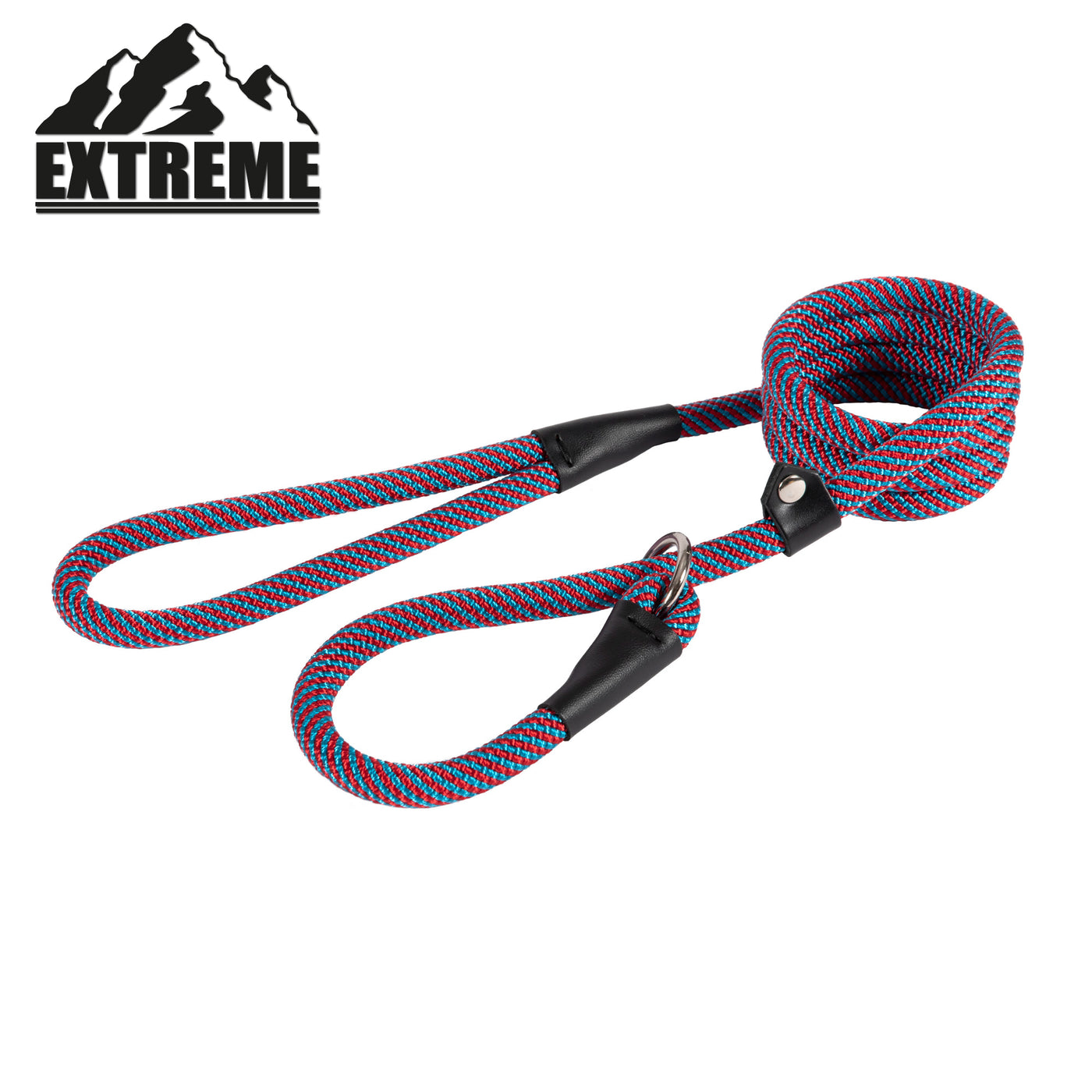 Ancol Extreme Rope Slip Lead Red/Blue 1.5m x 12mm