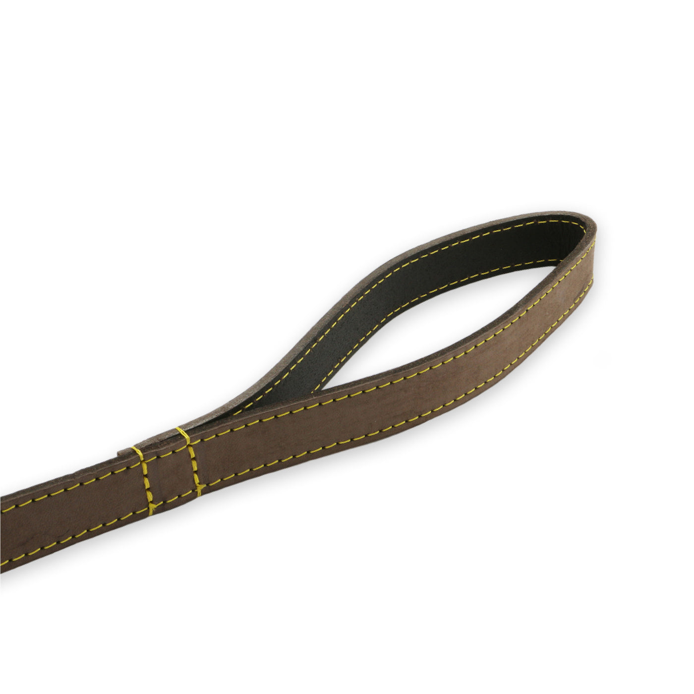 Ancol Timberwolf Leather Dog Lead - Sable