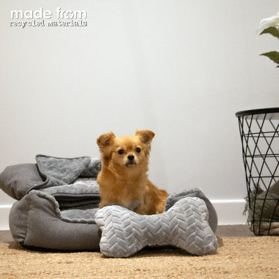 Cozy Cuddle Bed Set for Small Dogs and Puppies in Pink