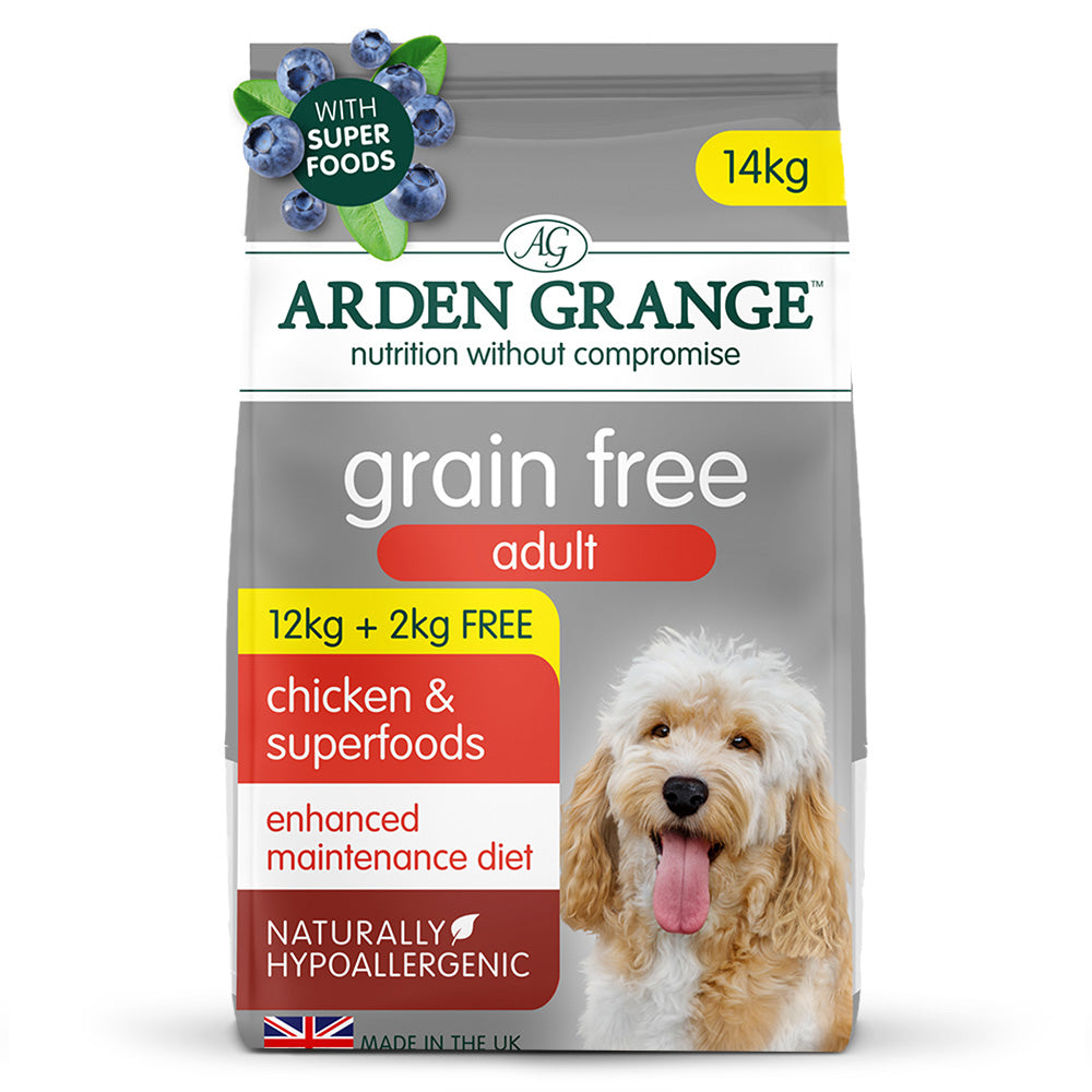 Arden Grange Grain Free Adult Chicken & Superfoods
