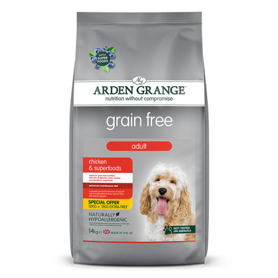 Arden Grange Grain Free Adult Chicken & Superfoods