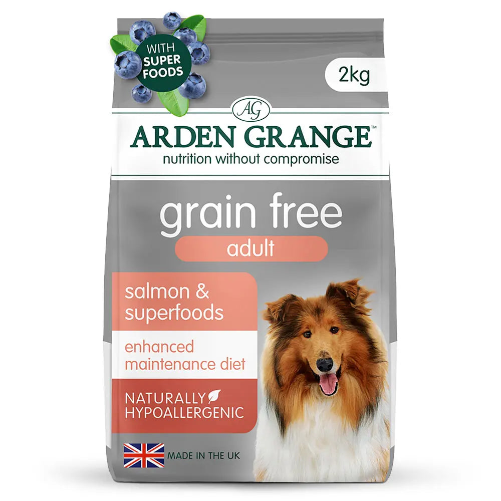 Arden Grange Grain free Adult Salmon & Superfoods
