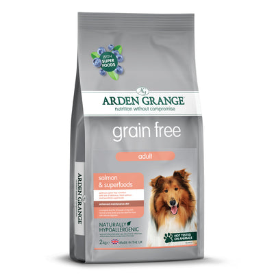 Arden Grange Grain free Adult Salmon & Superfoods