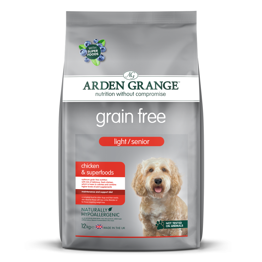 Arden Grange Grain Free Light/Senior Chicken & Superfoods