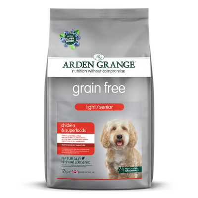 Arden Grange Grain Free Light/Senior Chicken & Superfoods