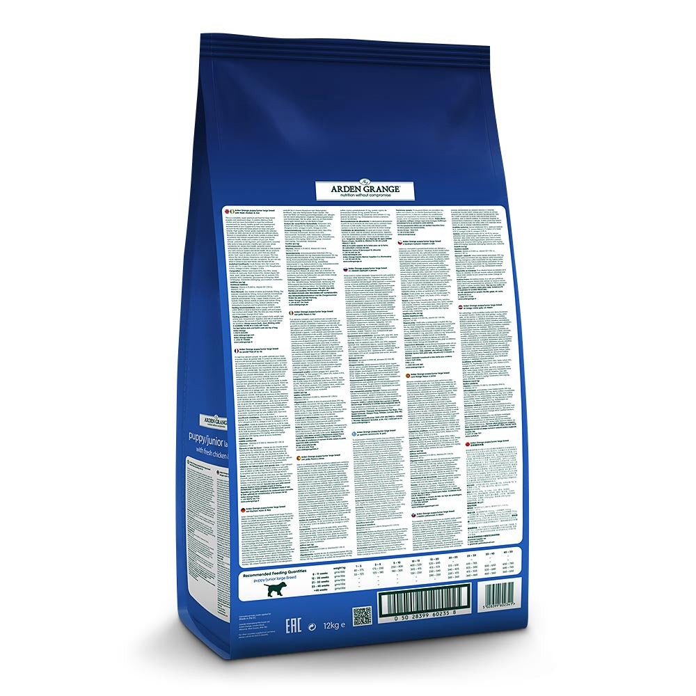 Arden Grange Puppy & Junior Large Breed with Fresh Chicken & Rice
