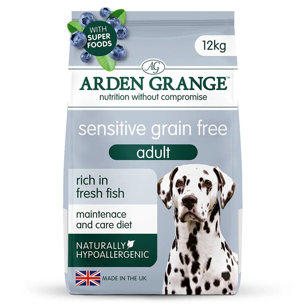 Arden Grange Sensitive Adult Grain Free Fresh Ocean White Fish & Potato