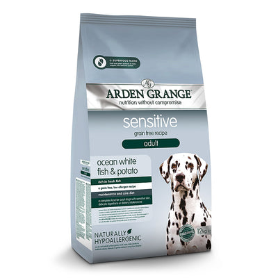 Arden Grange Sensitive Adult Grain Free Fresh Ocean White Fish & Potato