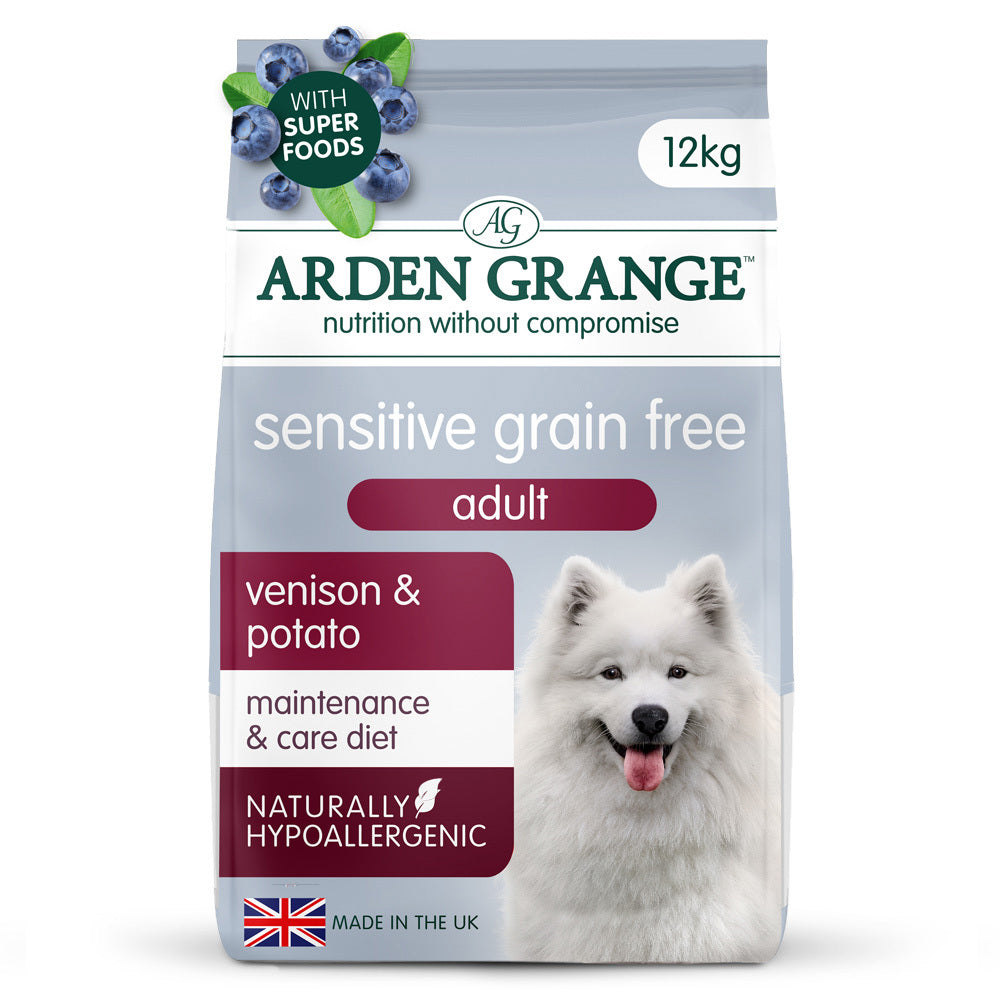 Arden Grange Sensitive Adult Grain Free Venison & Potato