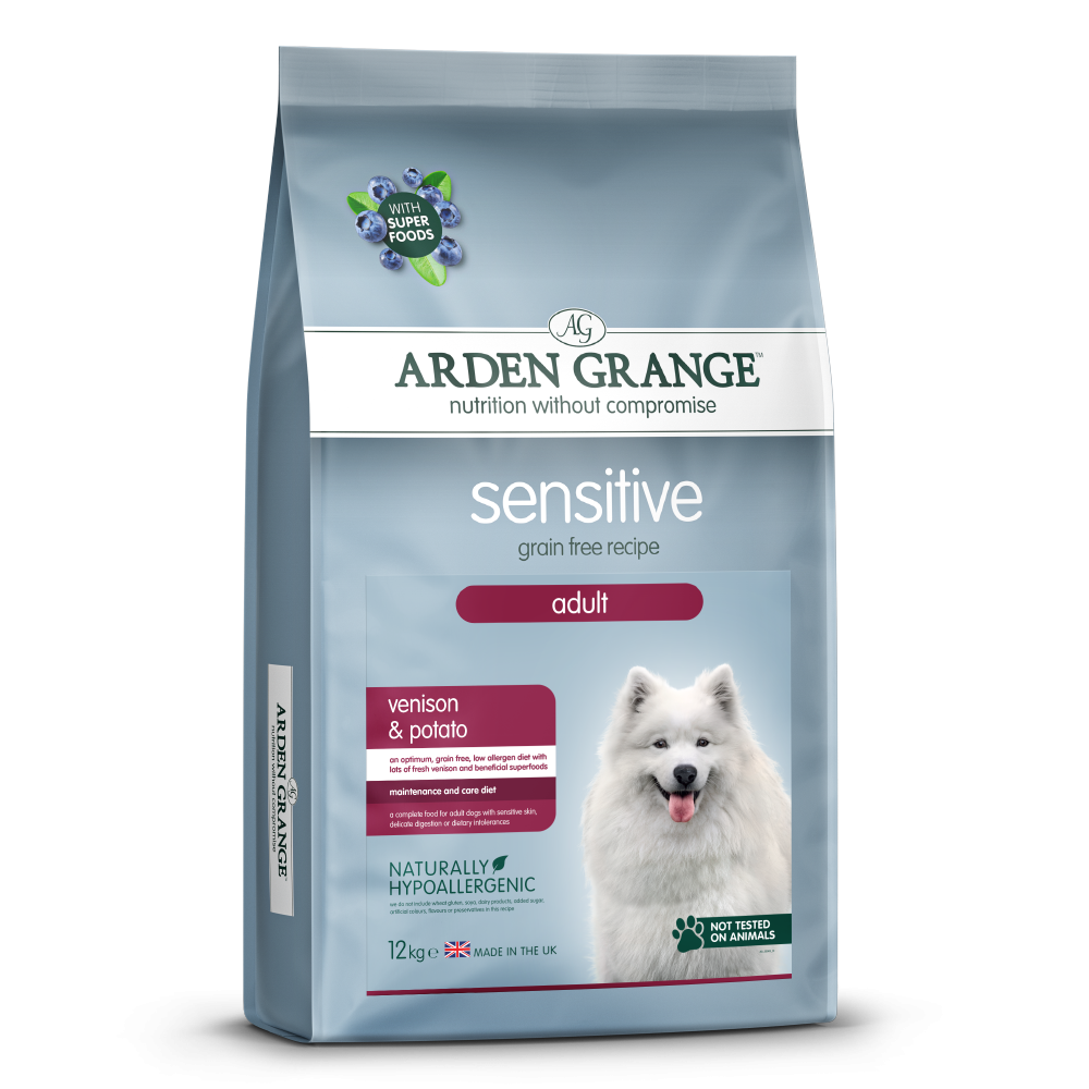 Arden Grange Sensitive Adult Grain Free Venison & Potato