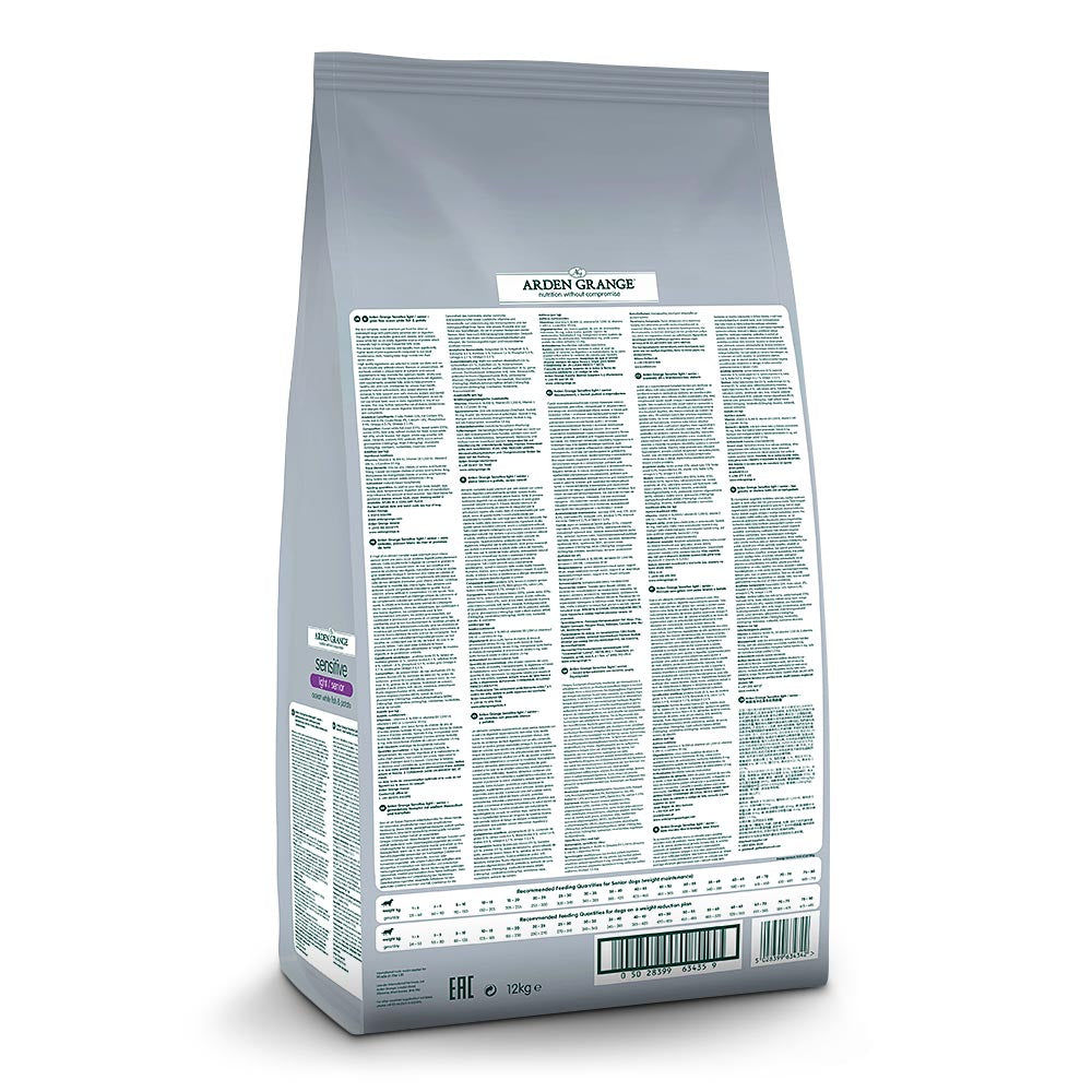 Arden Grange Sensitive Light Senior Grain Free Ocean White Fish & Potato