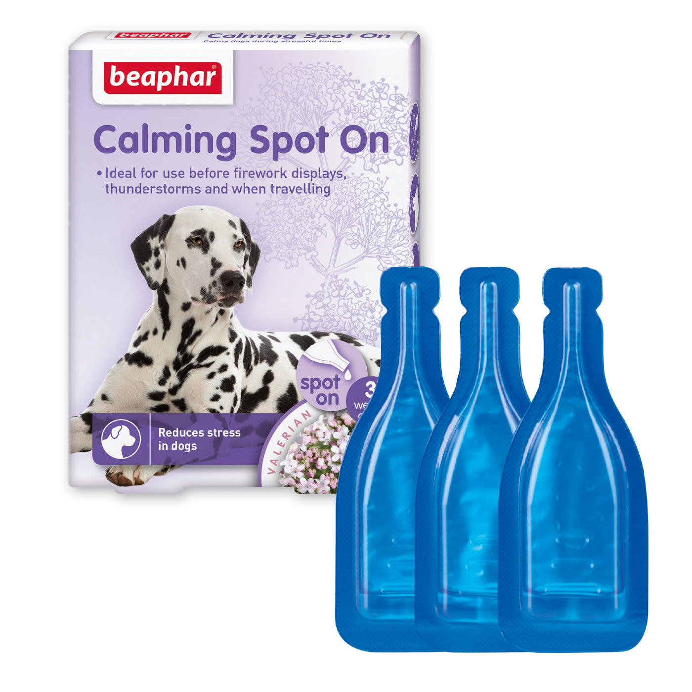Beaphar Herbal Calming Spot-On for Dogs