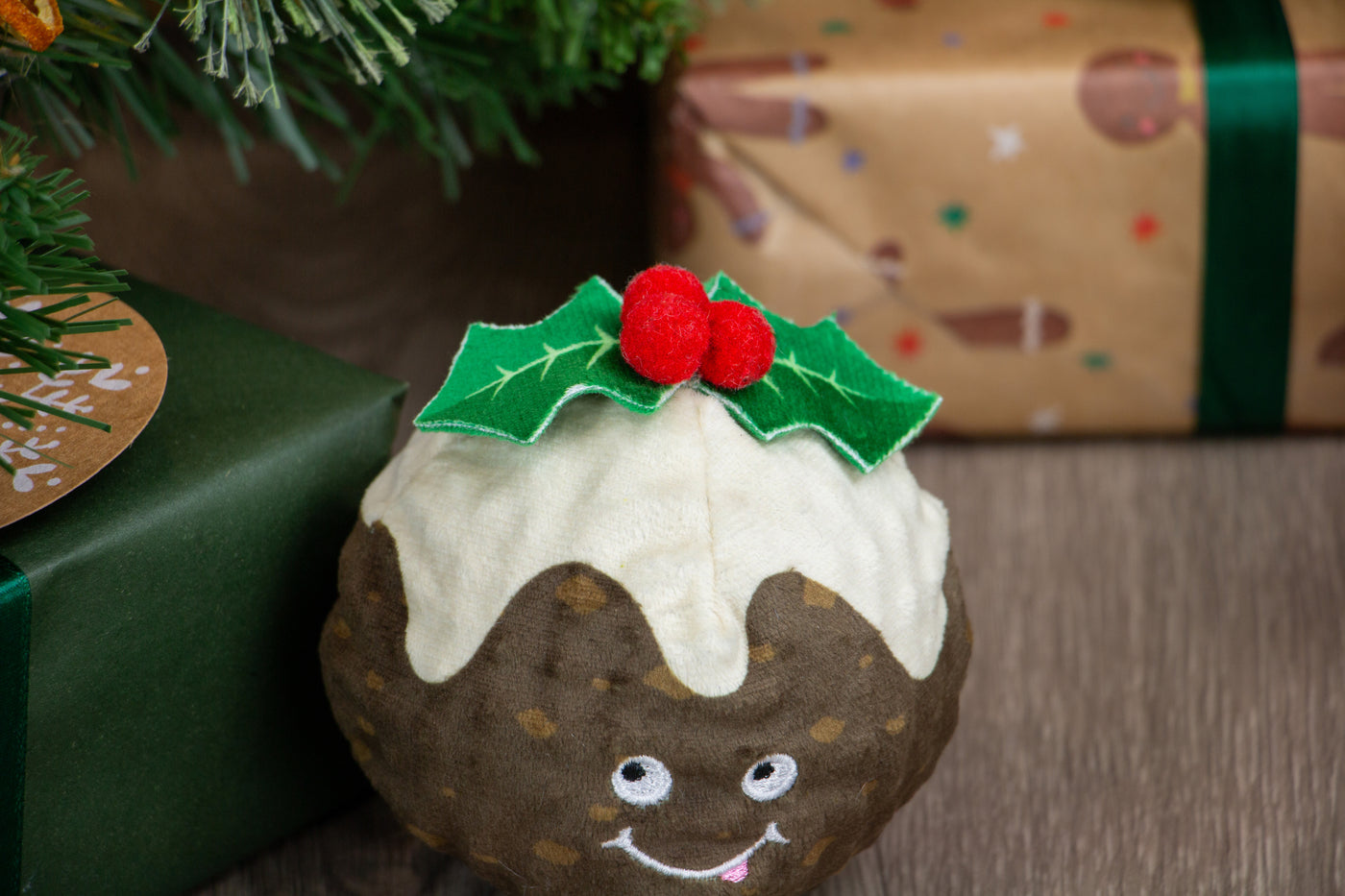 Bouncing Colin Jr Festive Dog Toy by Ancol