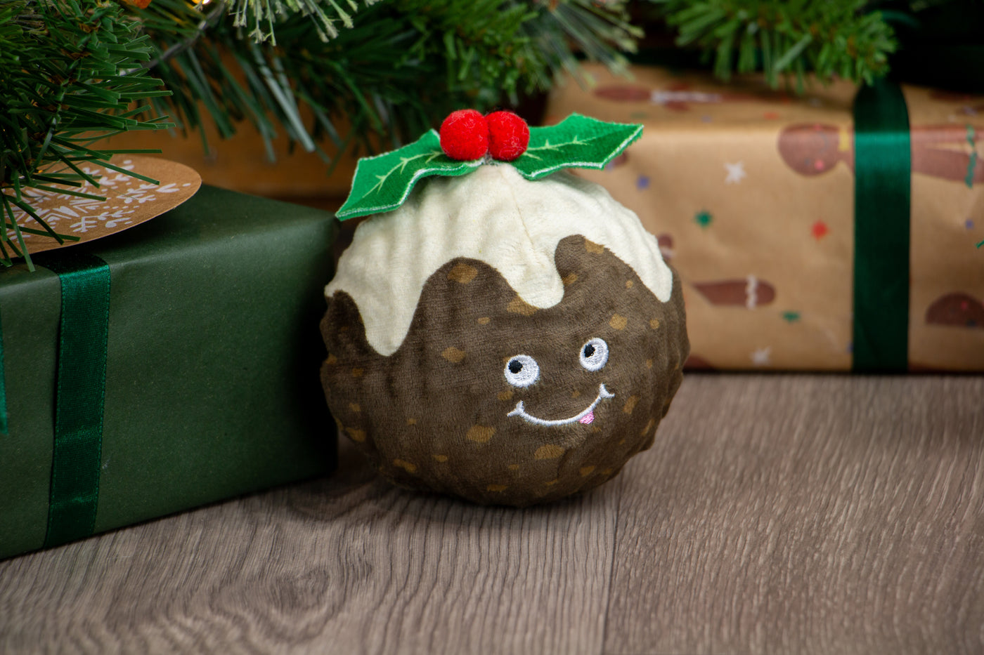 Bouncing Colin Jr Festive Dog Toy by Ancol