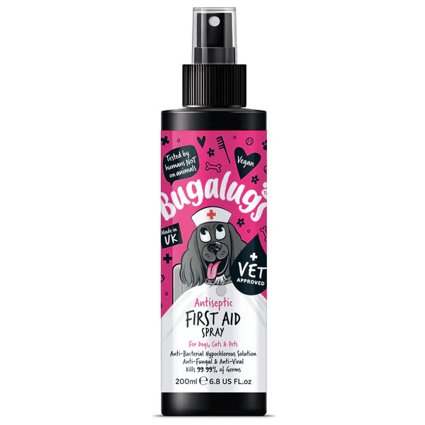 Bugalugs Antiseptic First Aid Spray 250ml