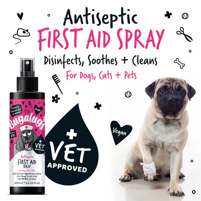 Bugalugs Antiseptic First Aid Spray 250ml