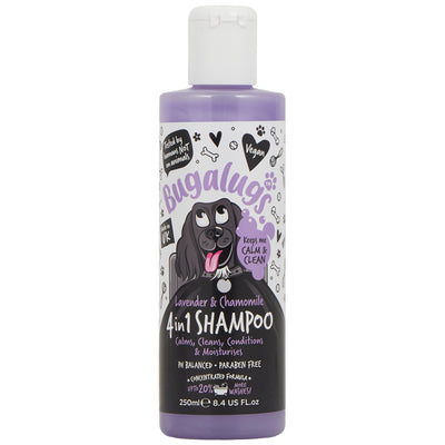 Bugalugs 4in1 Lavender & Chamomile Dog Shampoo 250ml