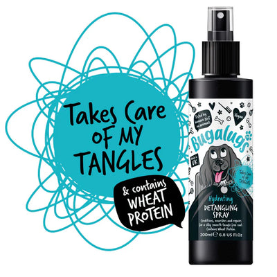 Bugalugs Fragrance Free Hydrating Detangling Spray for Dogs