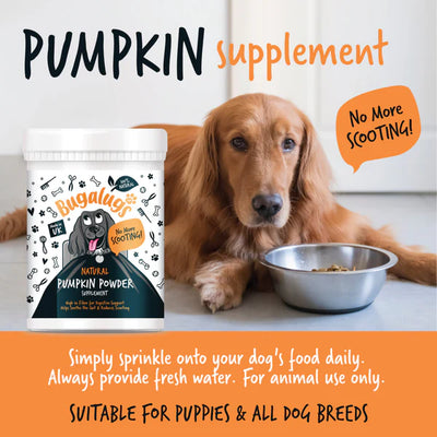 Bugalugs Natural Pumpkin Powder Supplement 200g