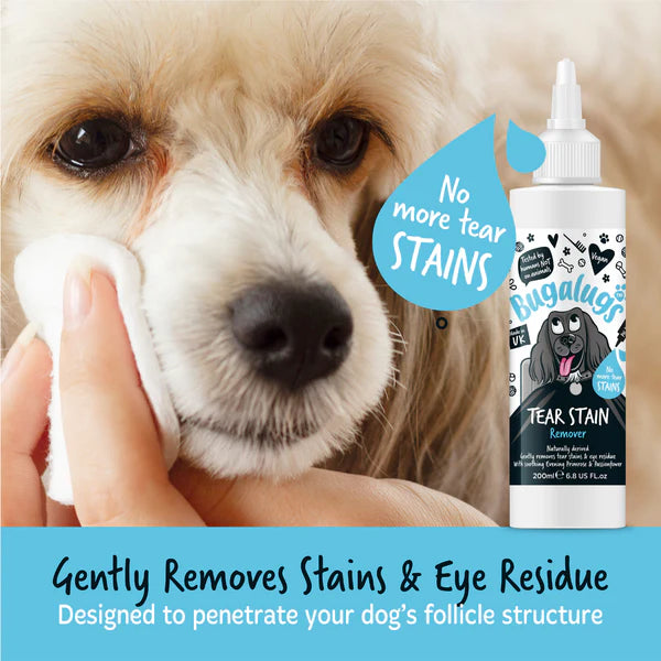 Bugalugs Tear Stain Remover Solution for Dogs