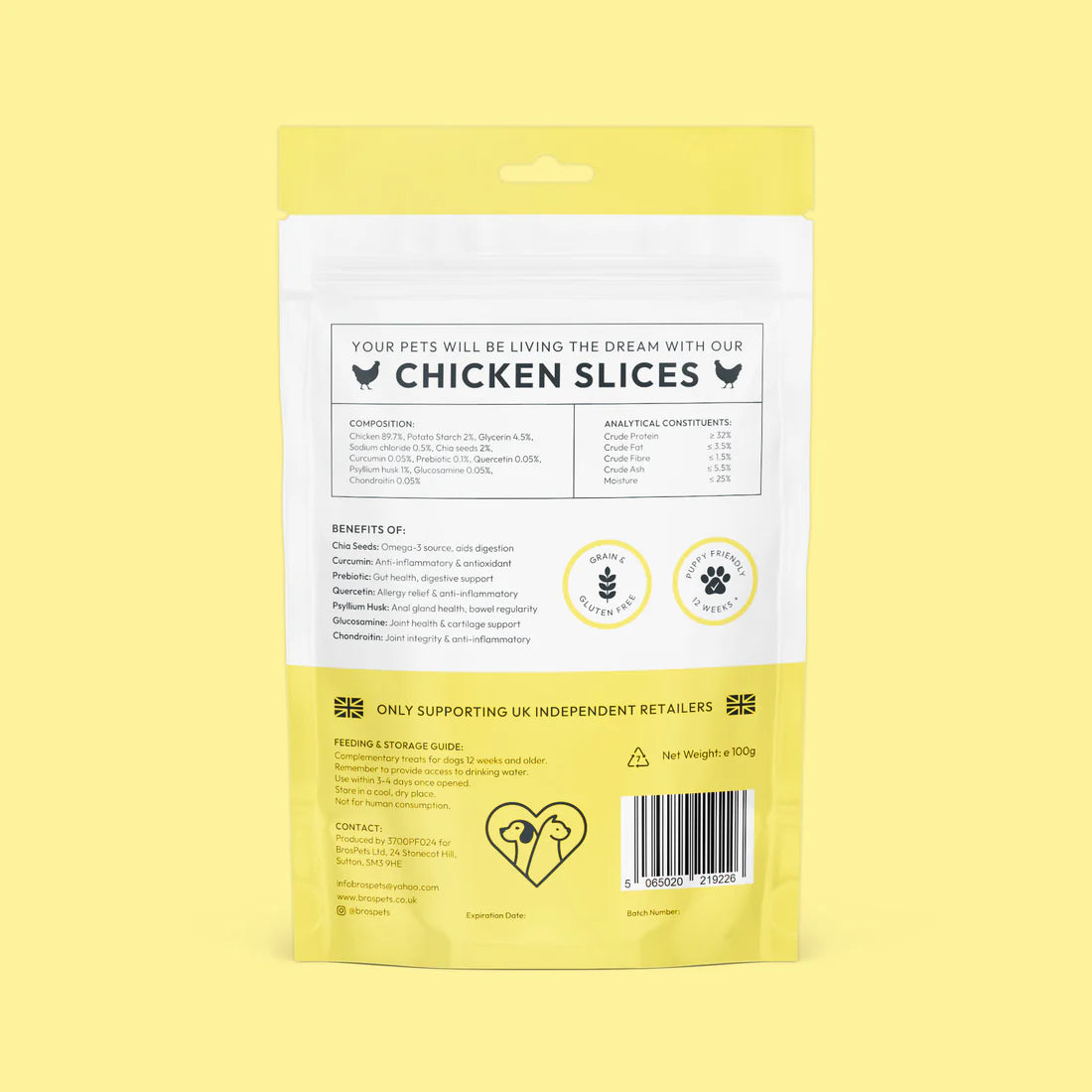 Chicken Slices Treats for Dogs