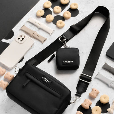 Cocopup Bag Strap (Plain Black)