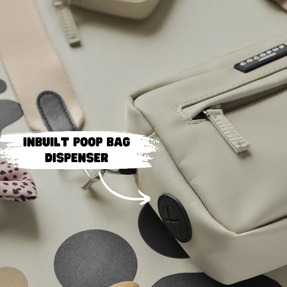 Cocopup Dog Walking Bag (Caramel Latte)