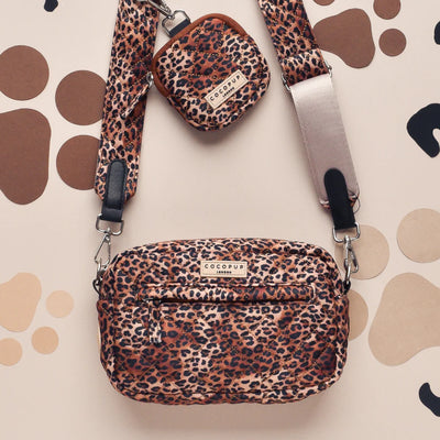 Cocopup Bag Strap (Quilted Leopard)