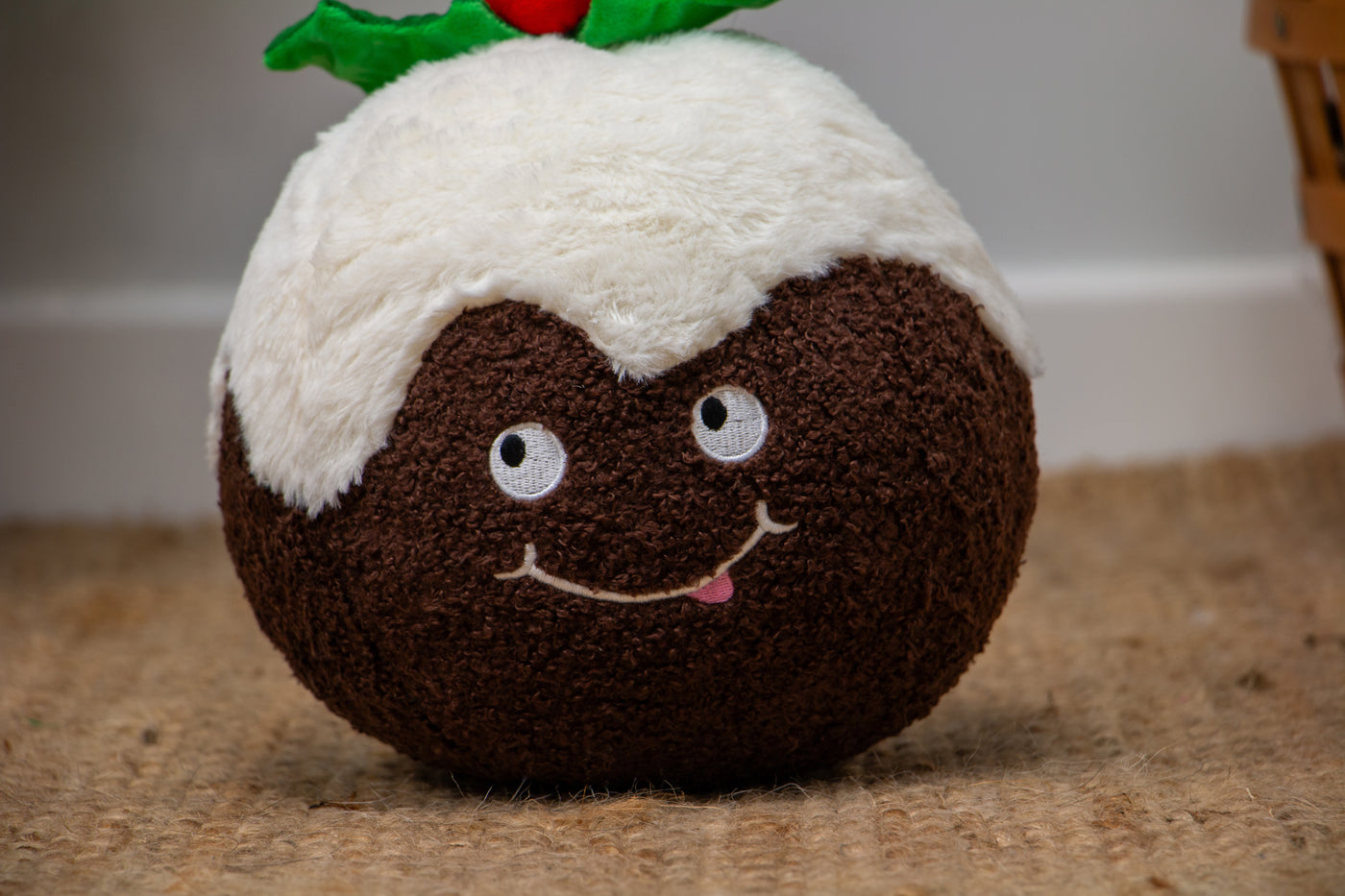 Colin Christmas Pudding Festive Dog Toy by Ancol