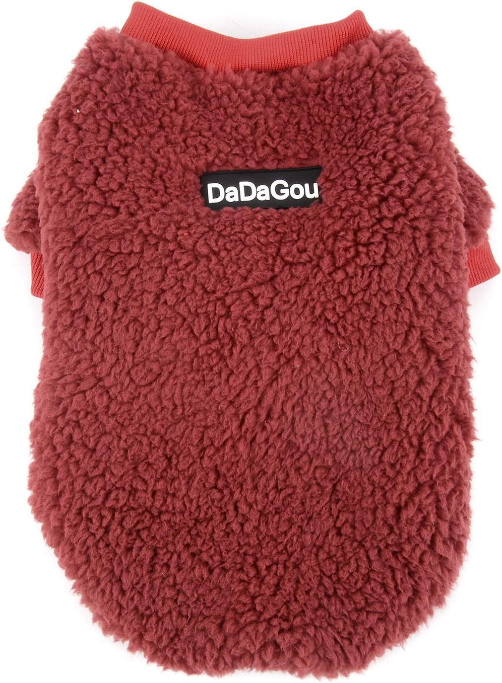 Teddy Bear Burgundy Red Soft Jumper Dadagou