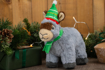 Dominic the Donkey Festive Dog Toy by Ancol