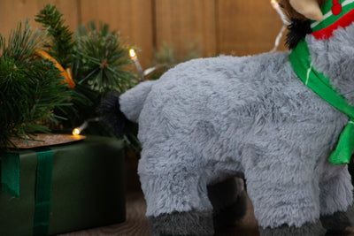 Dominic the Donkey Festive Dog Toy by Ancol