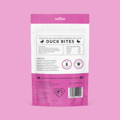 Duck Bites Treats for Dogs