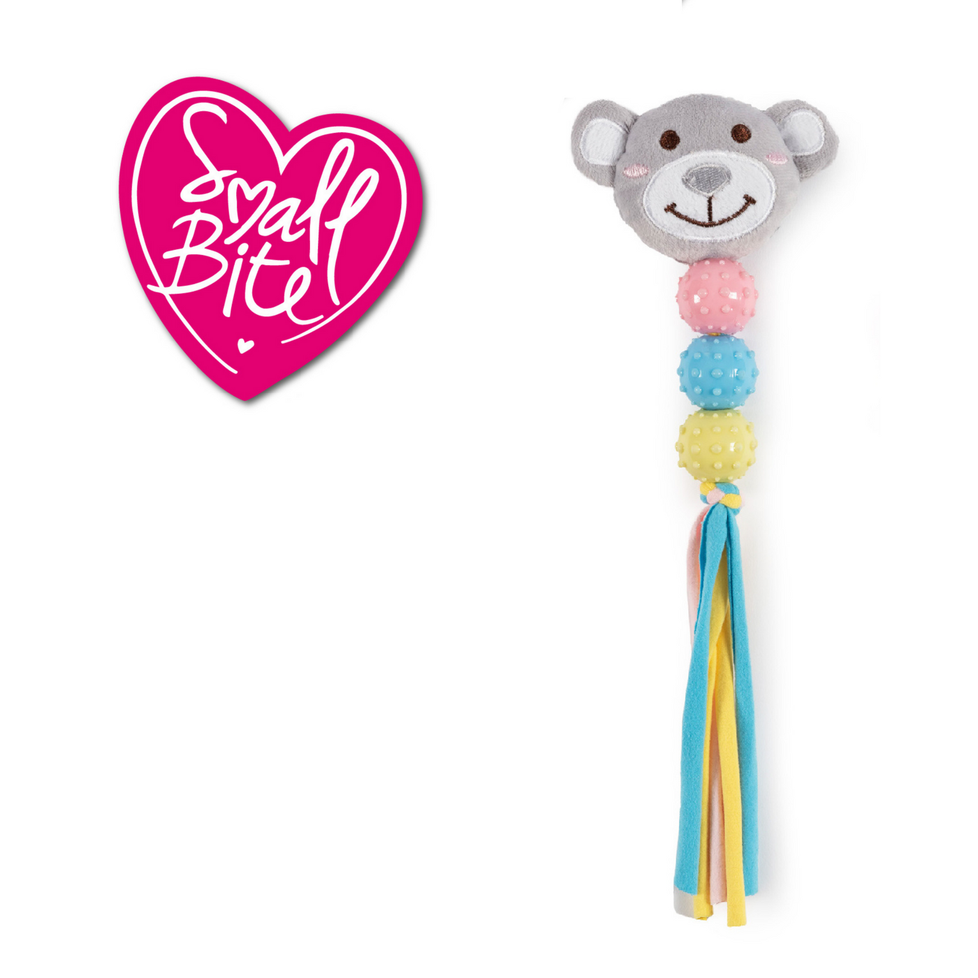 Ancol Multi Toy 'Bear' Small Bites Teether