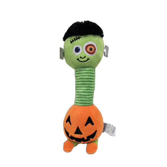 HappyPet Halloween Long Neck Pumpkin Dog Toy