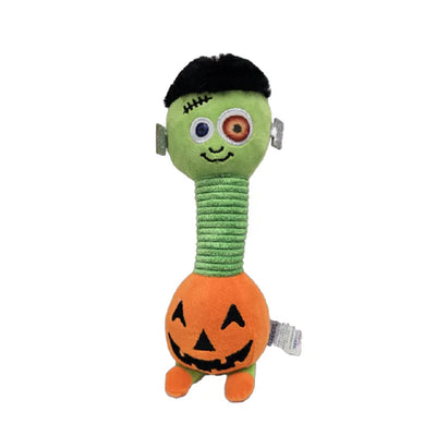 HappyPet Halloween Long Neck Pumpkin Dog Toy