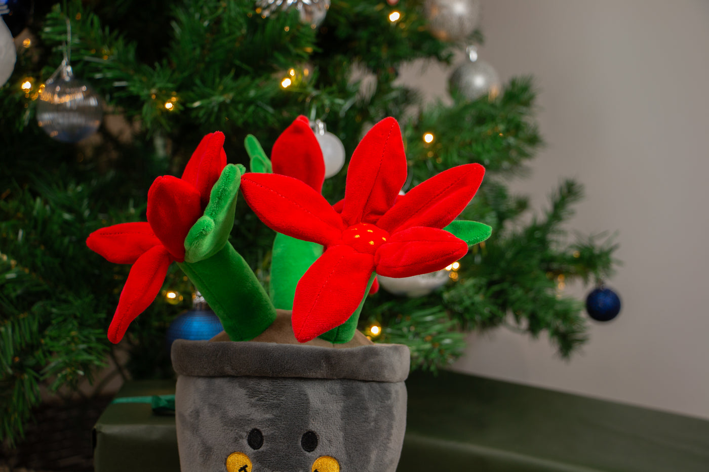 Henrietta Poinsettia Plush Toy by Ancol