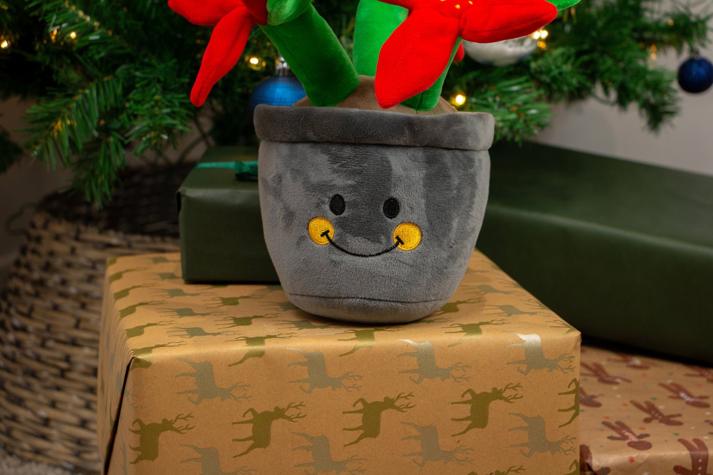 Henrietta Poinsettia Plush Toy by Ancol