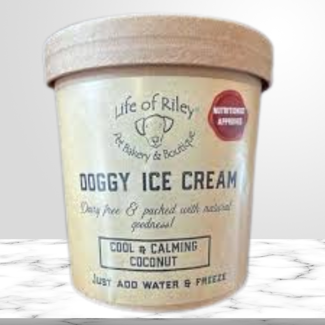 Cool & Calming Coconut Ice Cream for Dogs
