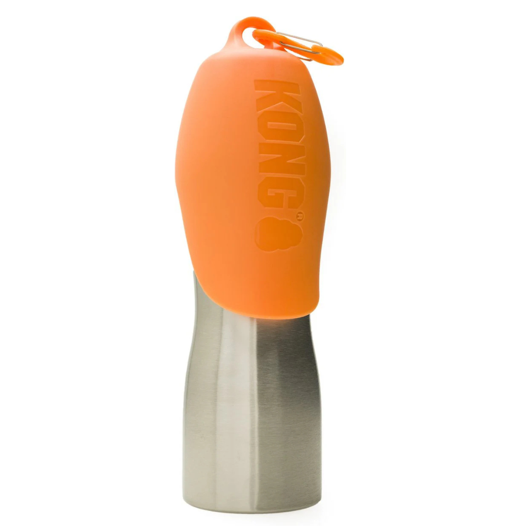 KONG H2O Insulated Stainless Steel Water Bottle in Orange