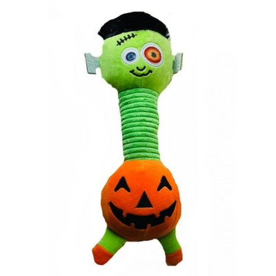 HappyPet Halloween Long Neck Pumpkin Dog Toy